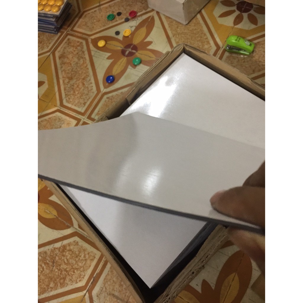 Nam Châm Dẻo Tấm a4 ( 2mm có keo dán)