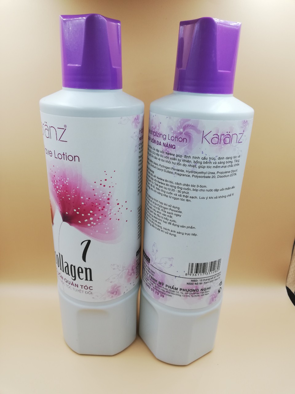 Uốn lạnh siêu quăn Karanz collagen 1000ml