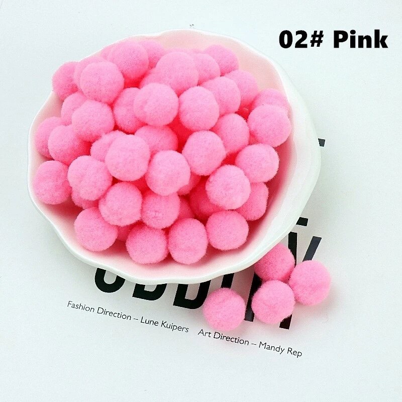 Cục Pompom Trang Trí Nhiều Màu Sắc