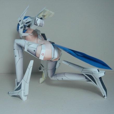 [HCM]Mô hình giấy anime girl Lineas
