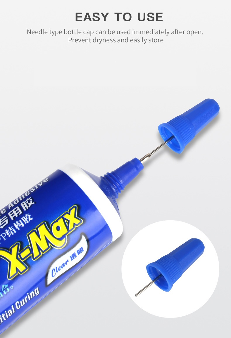 Keo X-MAX PP mechanic dán khung ron màn hình điện thoại