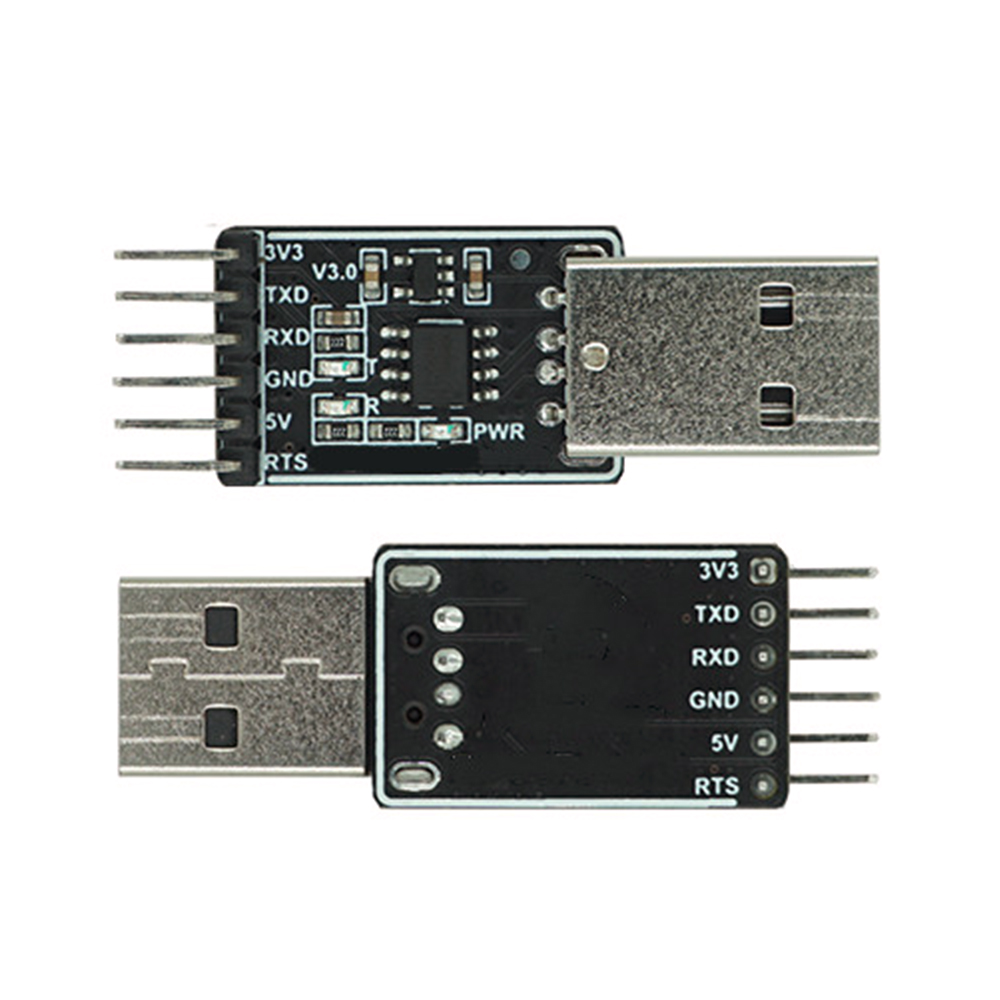 Aideepen usb to serial usb to ttl ch340 module with stc microcontroller download adapter