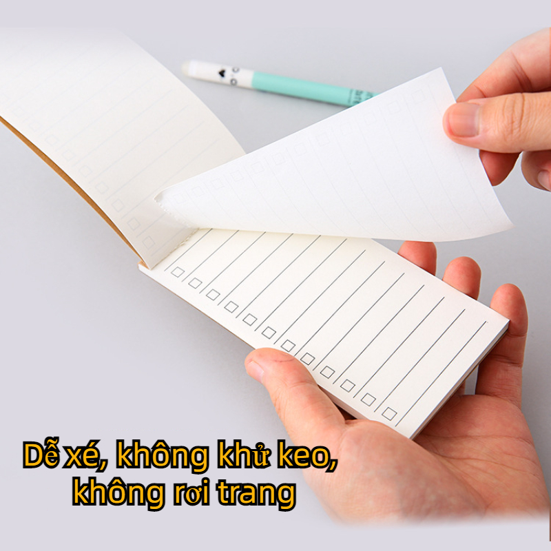50 tờ Sổ ghi chú bỏ túi chất liệu giấy kraft tiện dụng-HAUSE