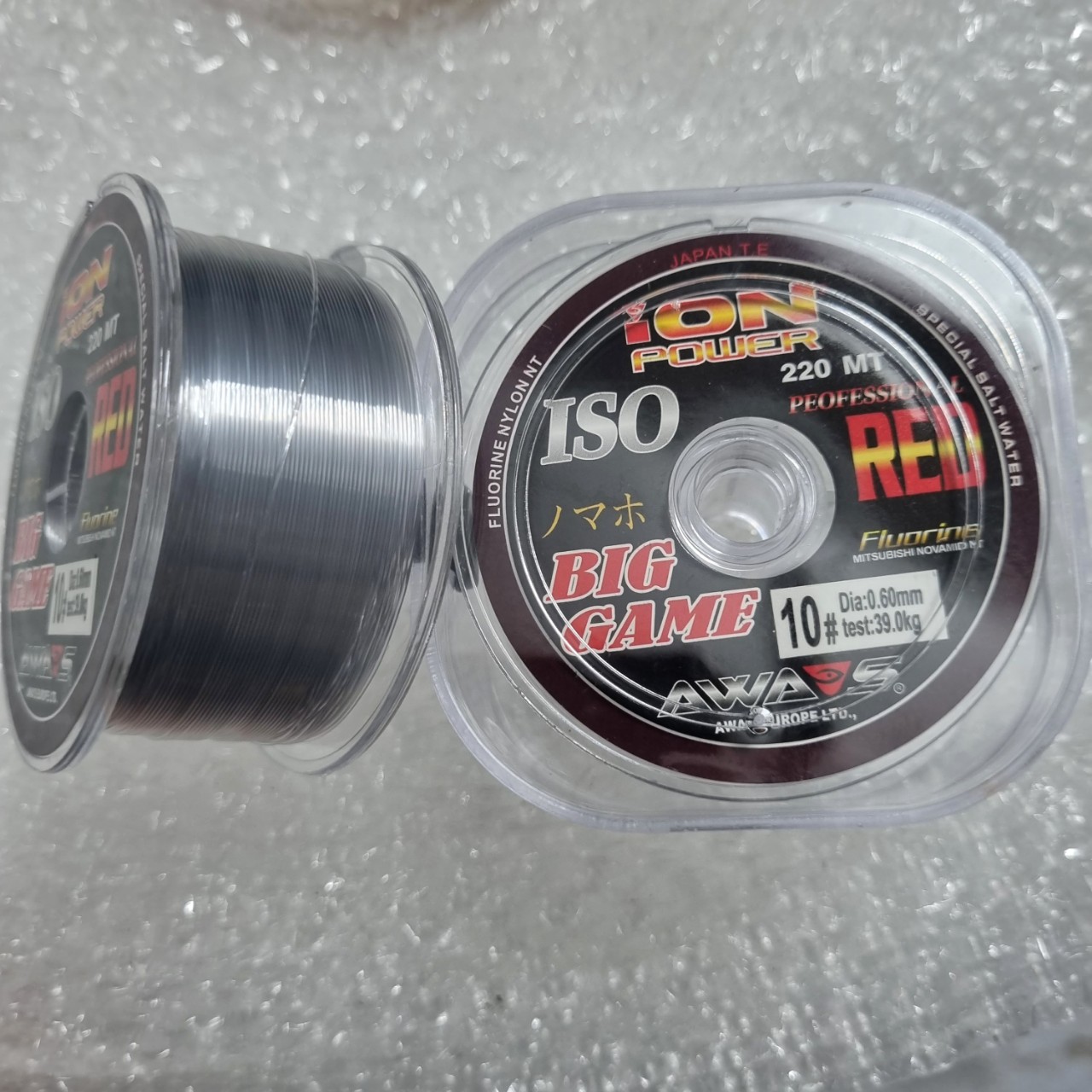 Cước câu cá ion power 220m dây câu cá tàng hình siêu khỏe