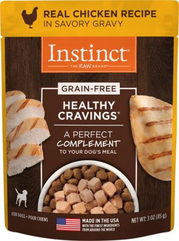 [Xuất xứ Mỹ] Thức ăn ướt cho chó - NATURE VARIETY - INSTINCT CRAVING - CHICKEN FOR DOGS (POUCH) - 85g