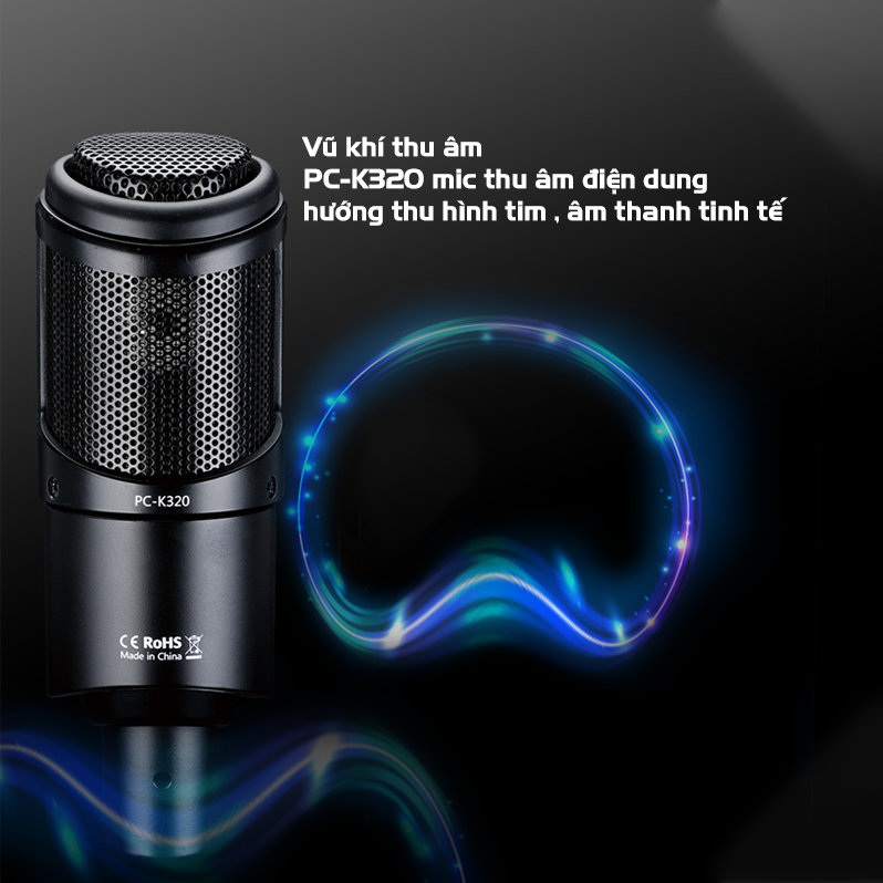 Mic thu âm Takstar PC-K320 hát karaoke thu âm livestream bảo hành 12 tháng, Mic karaoke, livestream,. micro thu âm chuyên nghiệp