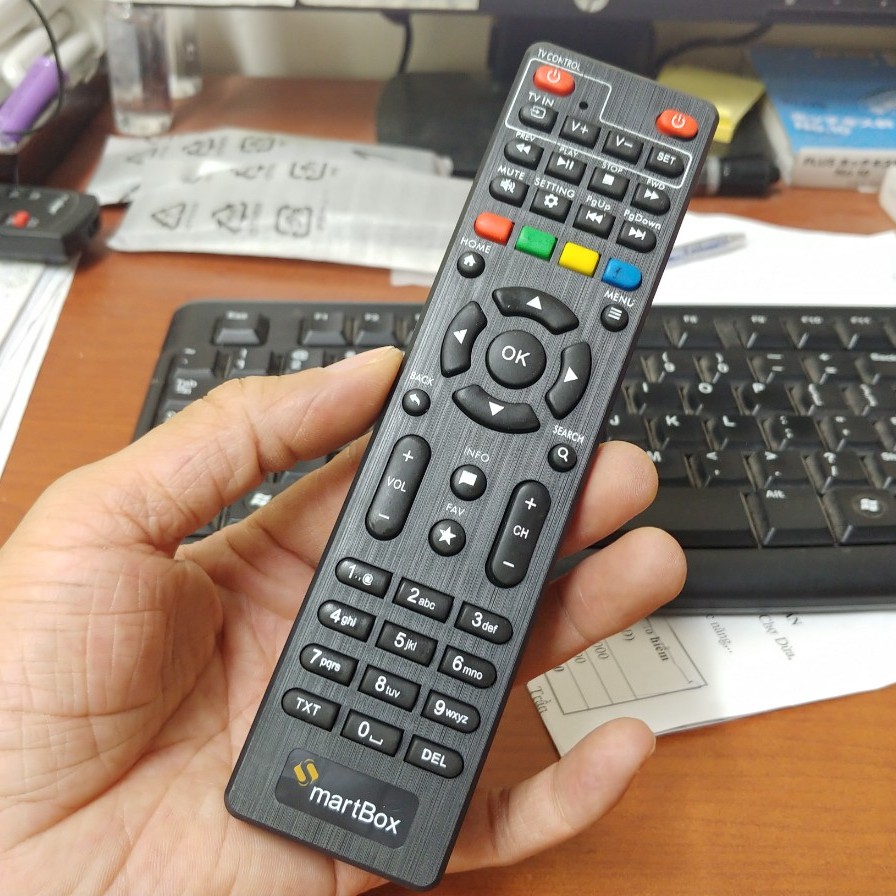 SmartBox - Remote điều khiểu SmartBox, thay thế FPT 2018 2019