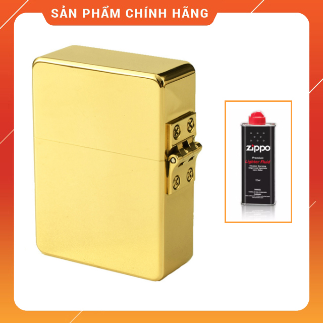 Vỏ hộp quẹt bật lửa xăng đá đồng nguyên khối zorro z915 cao cấp sang trọng - dùng xăng bấc đá cao cấp