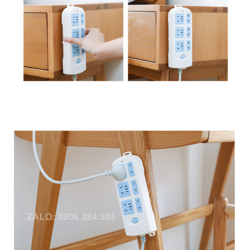 Miếng Dán Tường Treo Ổ Cắm Điện, Treo Wifi, điều khiển không khoan đục
