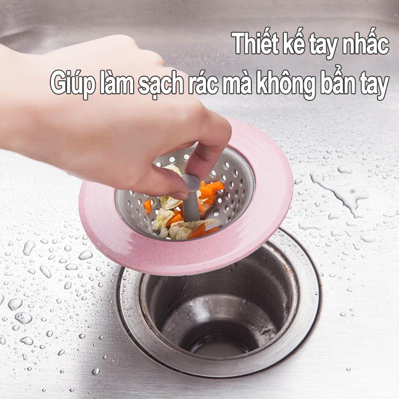 [HCM]Lưới lọc rác innox ống nước nhà vệ sinhbếp bồn rửa rau rửa bát
