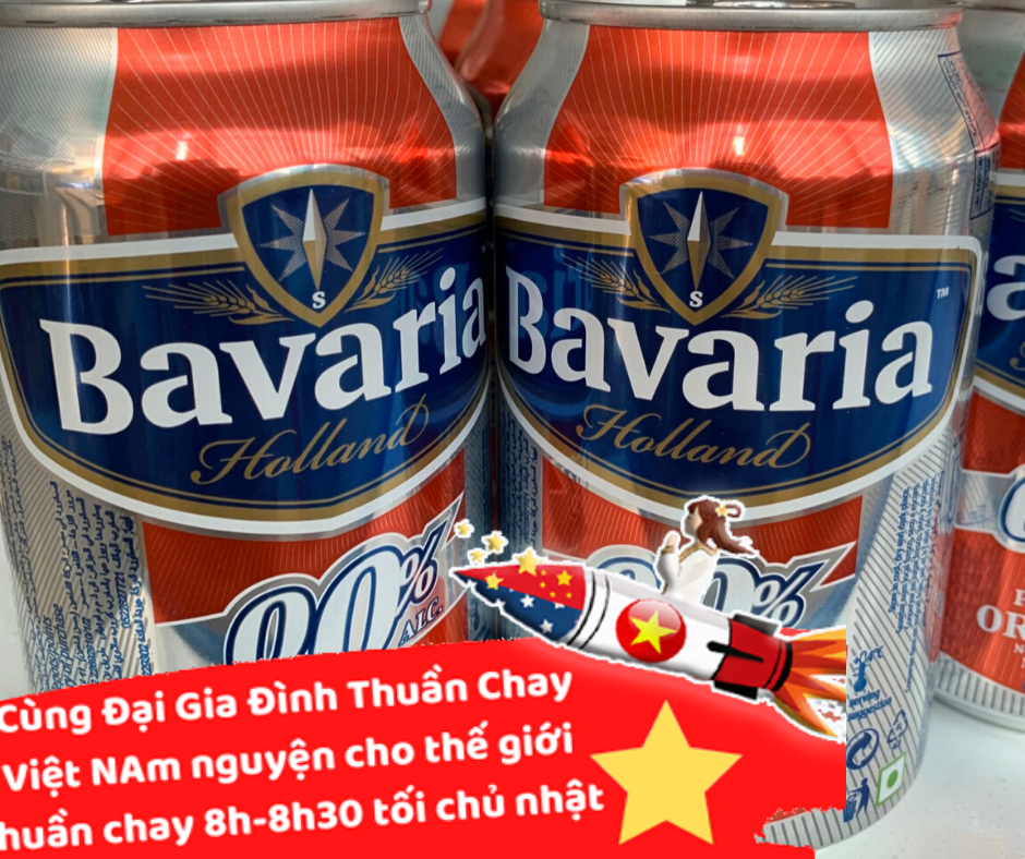 Bia thuần chay Bavaria 330ml
