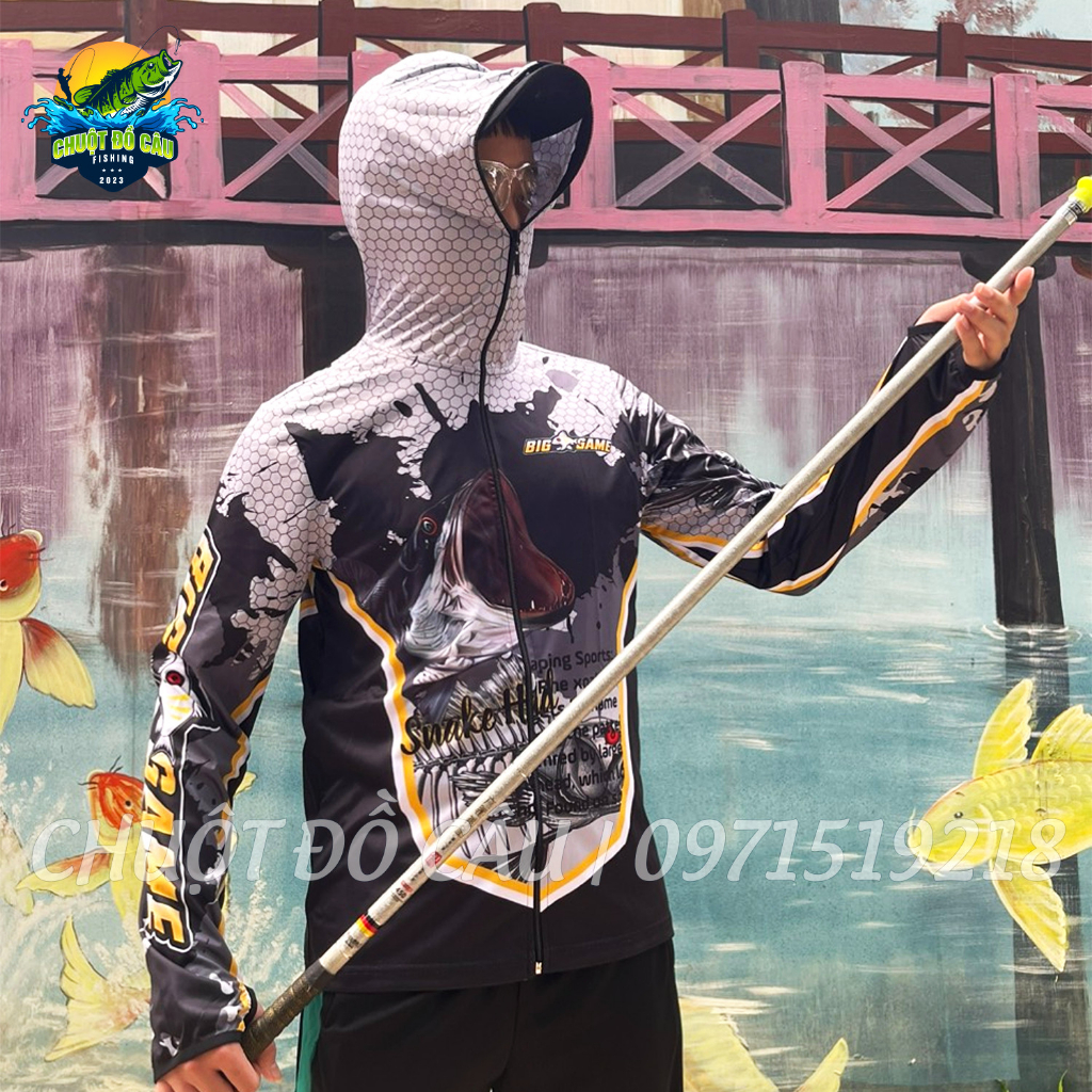 Áo khoác câu cá chống nắng Big Game