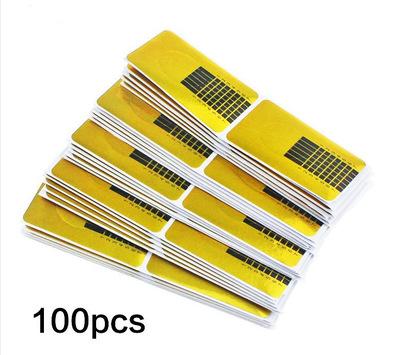 [HCM]Form giấy đắp bột-gel 100 miếng