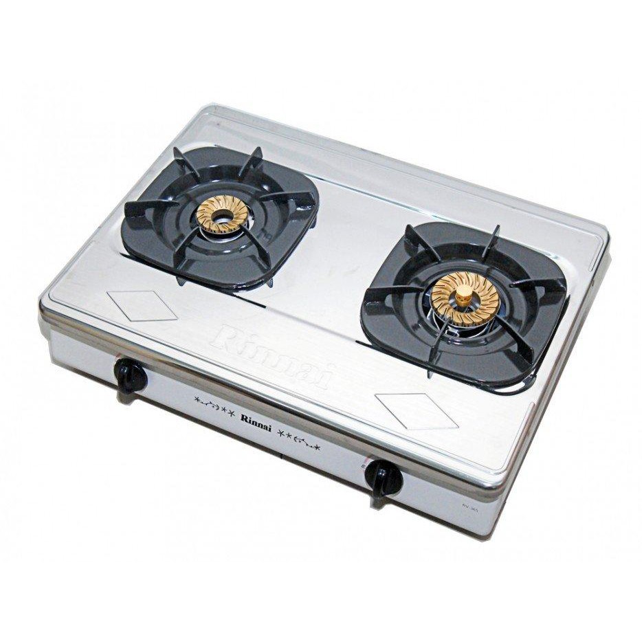 Bếp gas đôi Rinnai RV-365(SW)N (Bạc)