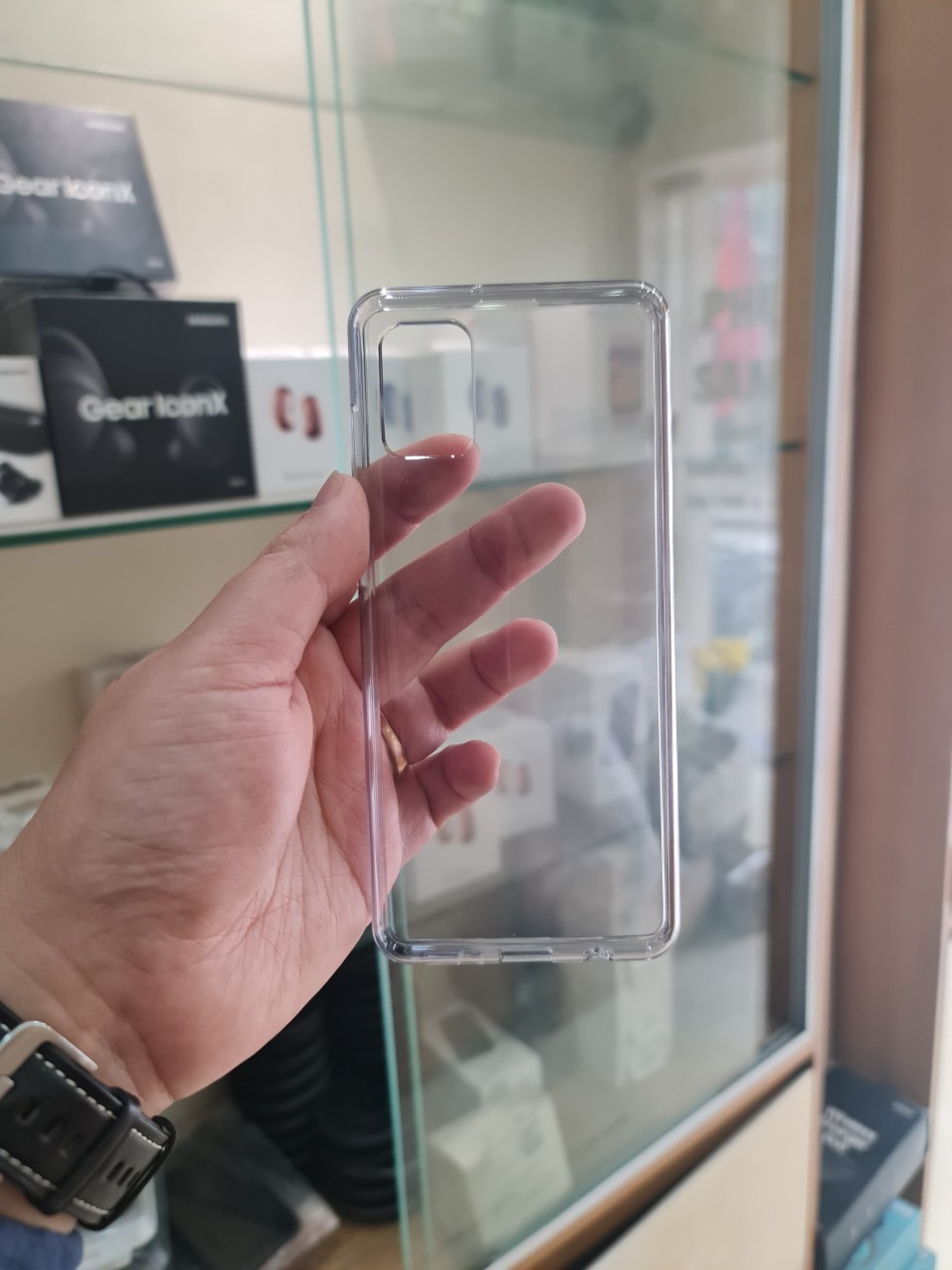 Ốp lưng samsung A31 silicon dẻo trong suốt