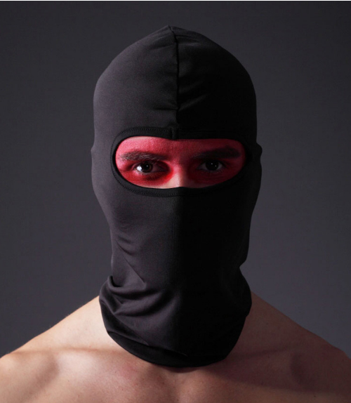 Giá Tốt-Khăn trùm đi phượt- khăn ninja full đen để đội nón fullface