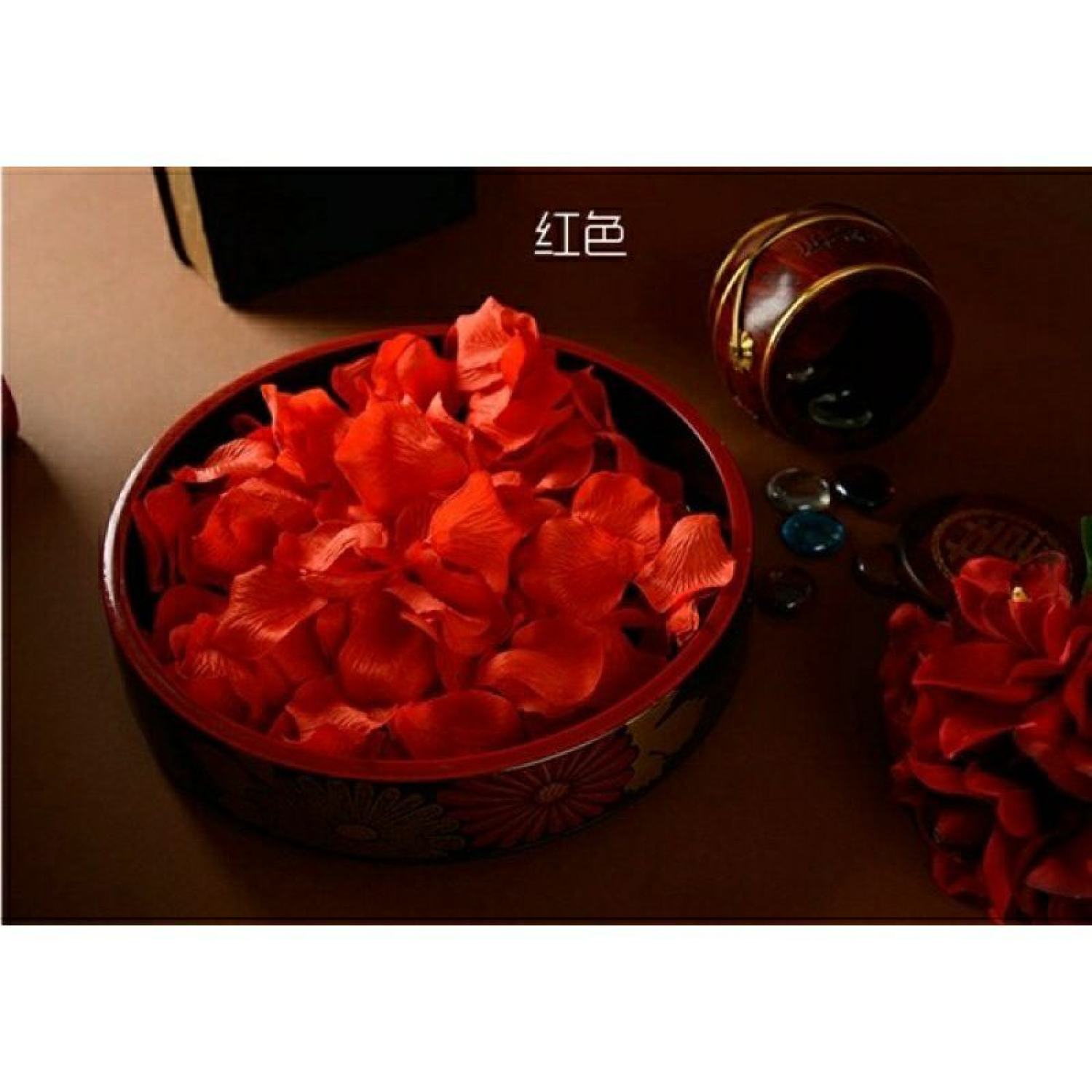 Set 100 cánh hoa hồng trang trí