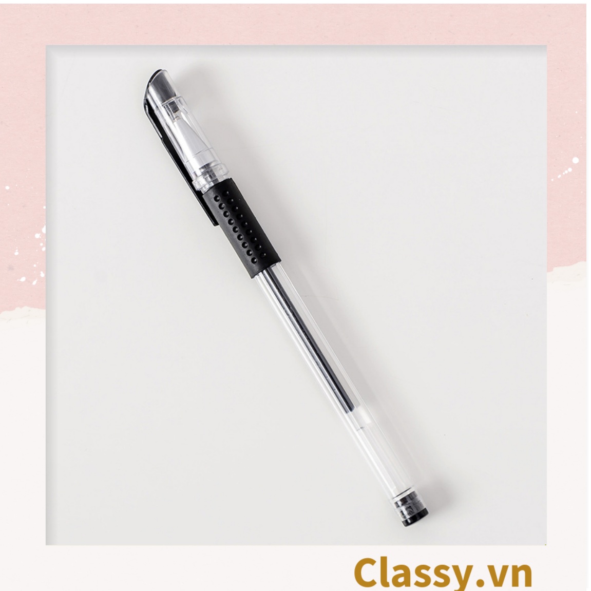 Classy Bút Nước Gel 0.5 Màu Mực Đen Xanh Đỏ