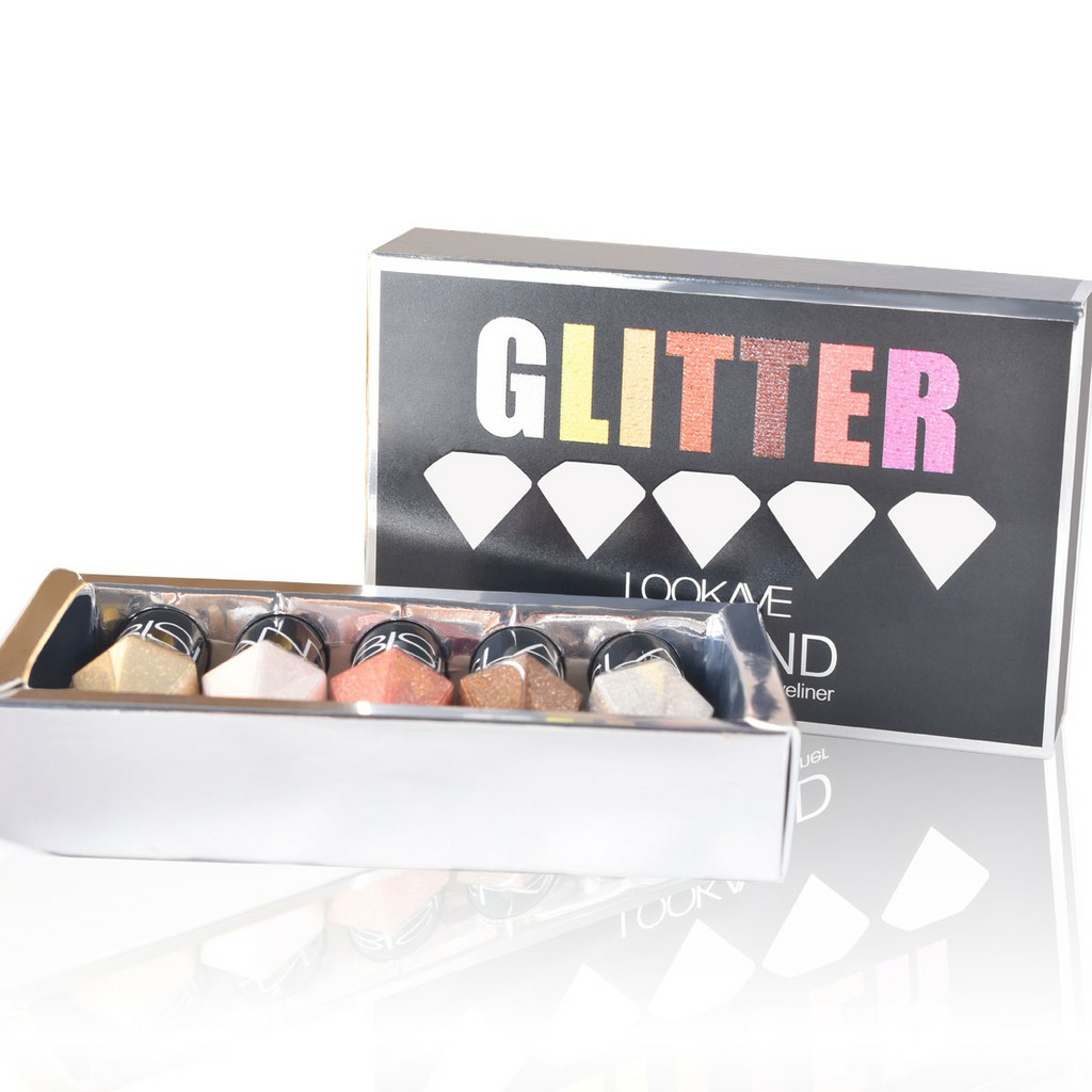 [KẺ MẮT KIM TUYẾN GLITTER - BỘ 05 MÀU
