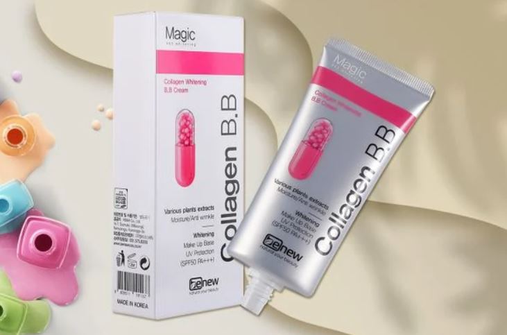 Kem trang điểm BENEW BB Collagen Whitening