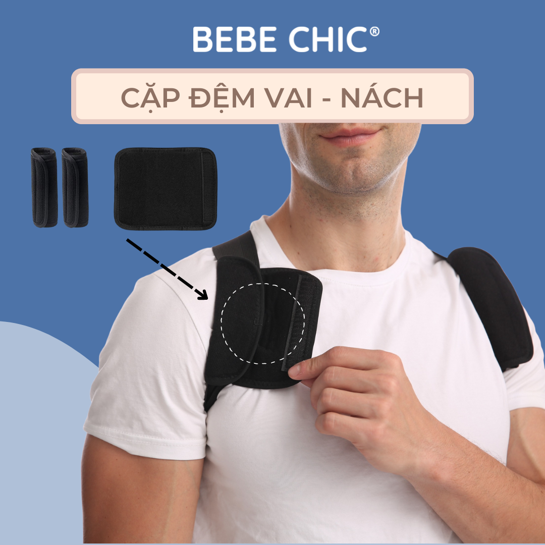 2 Miếng Đệm Vai Nách Giảm Đau & Hỗ Trợ Tập Luyện BEBECHIC