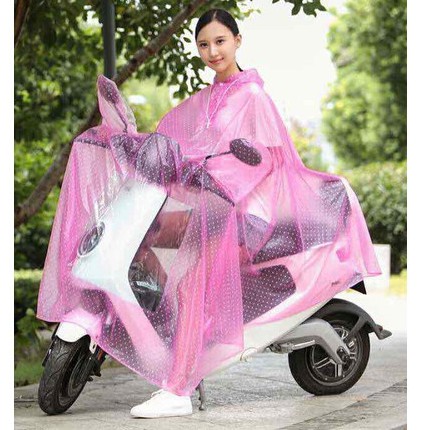 [HCM]COMBO ÁO MƯA CHẤM BI TRONG SUỐT HÀNG CHẤT LƯỢNG