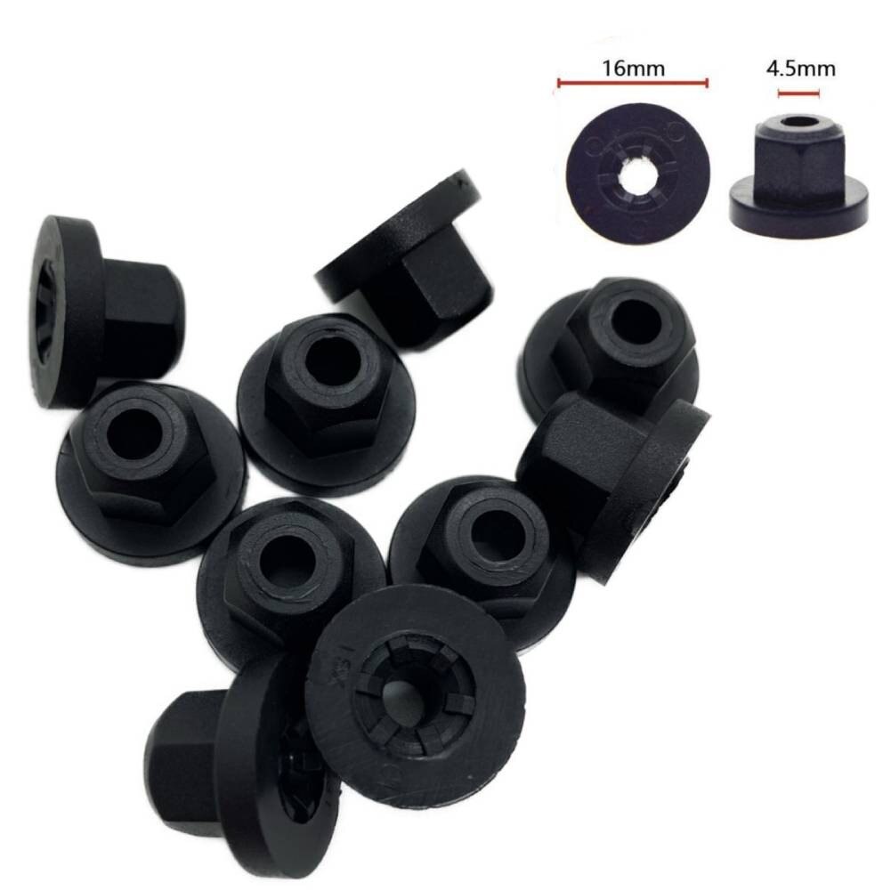 20 Pcs Plastic Nuts With S For BMW E36, E39, E46, E60, E61, E65, E90, E91, X3 For Mercedes Models K60 Wholesale
