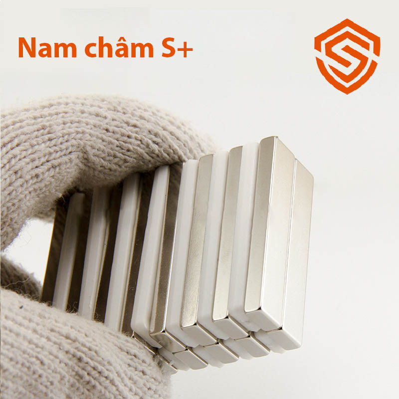 Nam châm đất hiếm 50x10x5mm hình chữ nhật