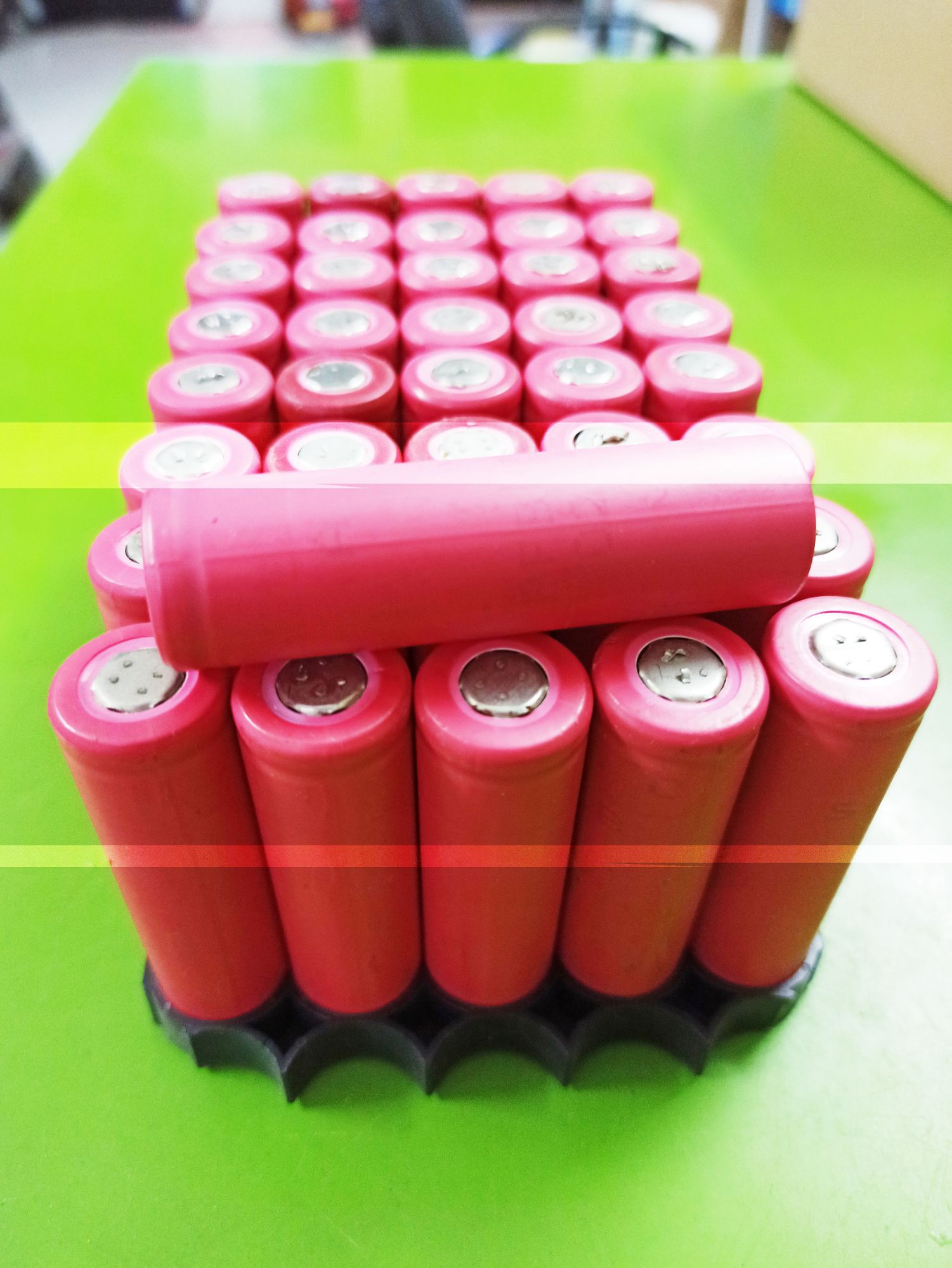 Combo 10 cell sanyo đầu hồng