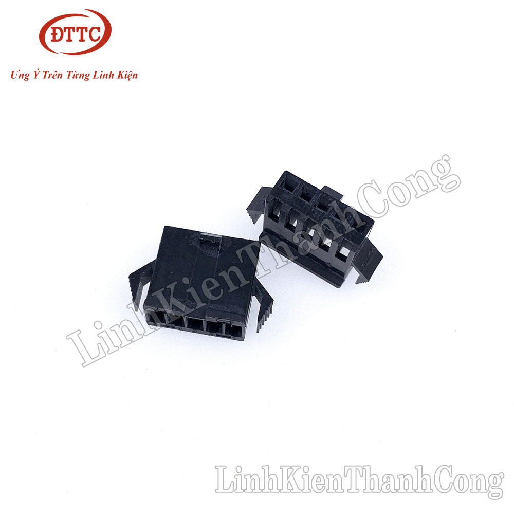 Bộ 5 chiếc jack sm2.54 2p 3p 5p đực cái