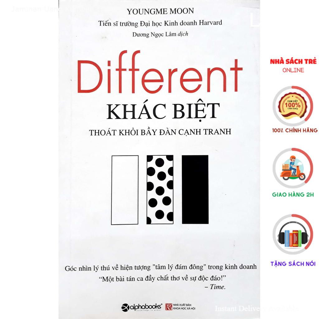 Sách - Diffrent - Khác Biệt [AlphaBooks]