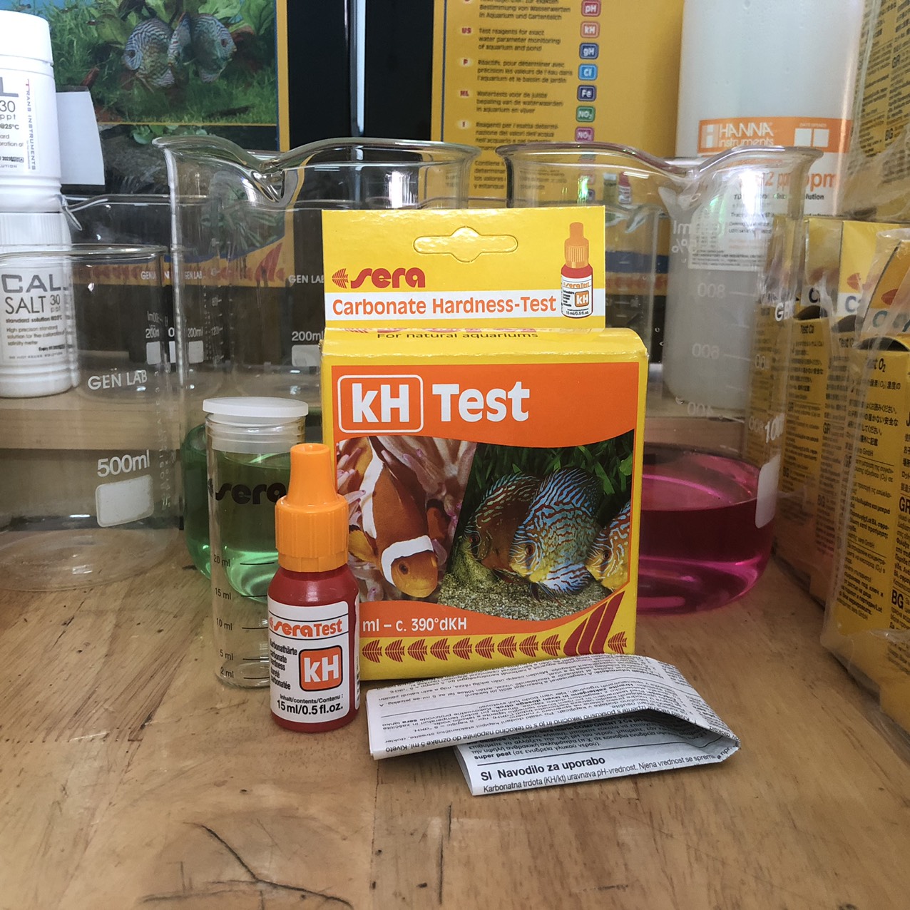 Bộ đo Kiềm test KH sera