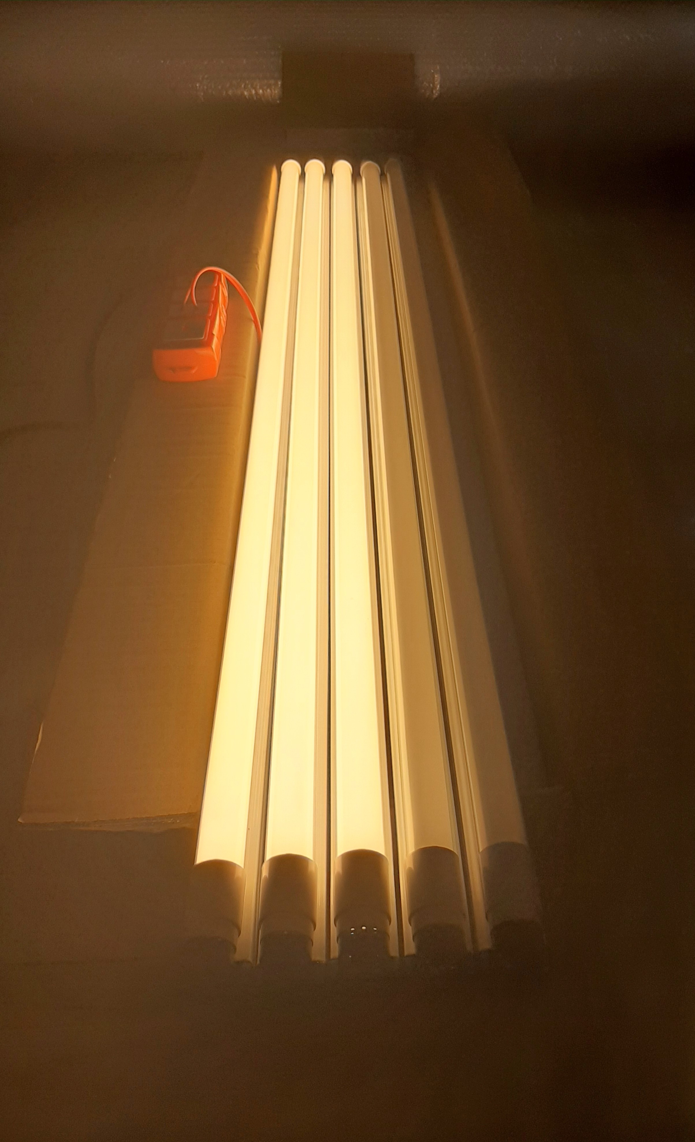 Combo 5 Bóng Đèn Led Tuýp 1m2 ( 1.2m ) Ánh Sáng Vàng 22W Cao Cấp