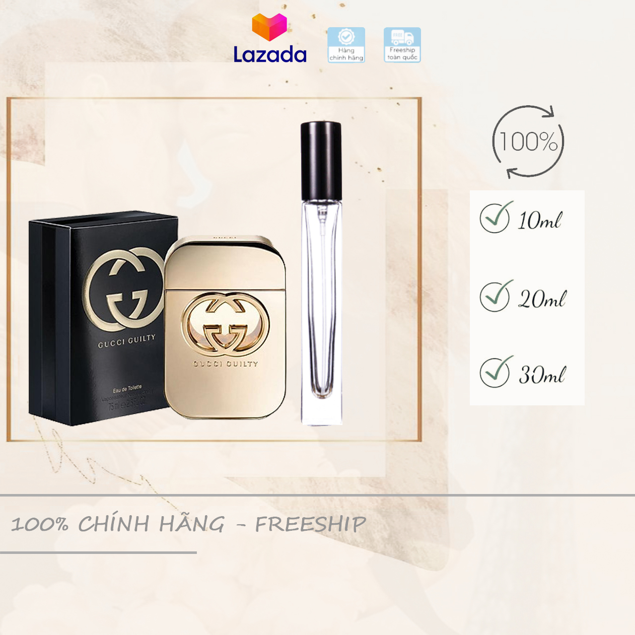 [Chiết 10-20-30ml]  Guilty For Woman