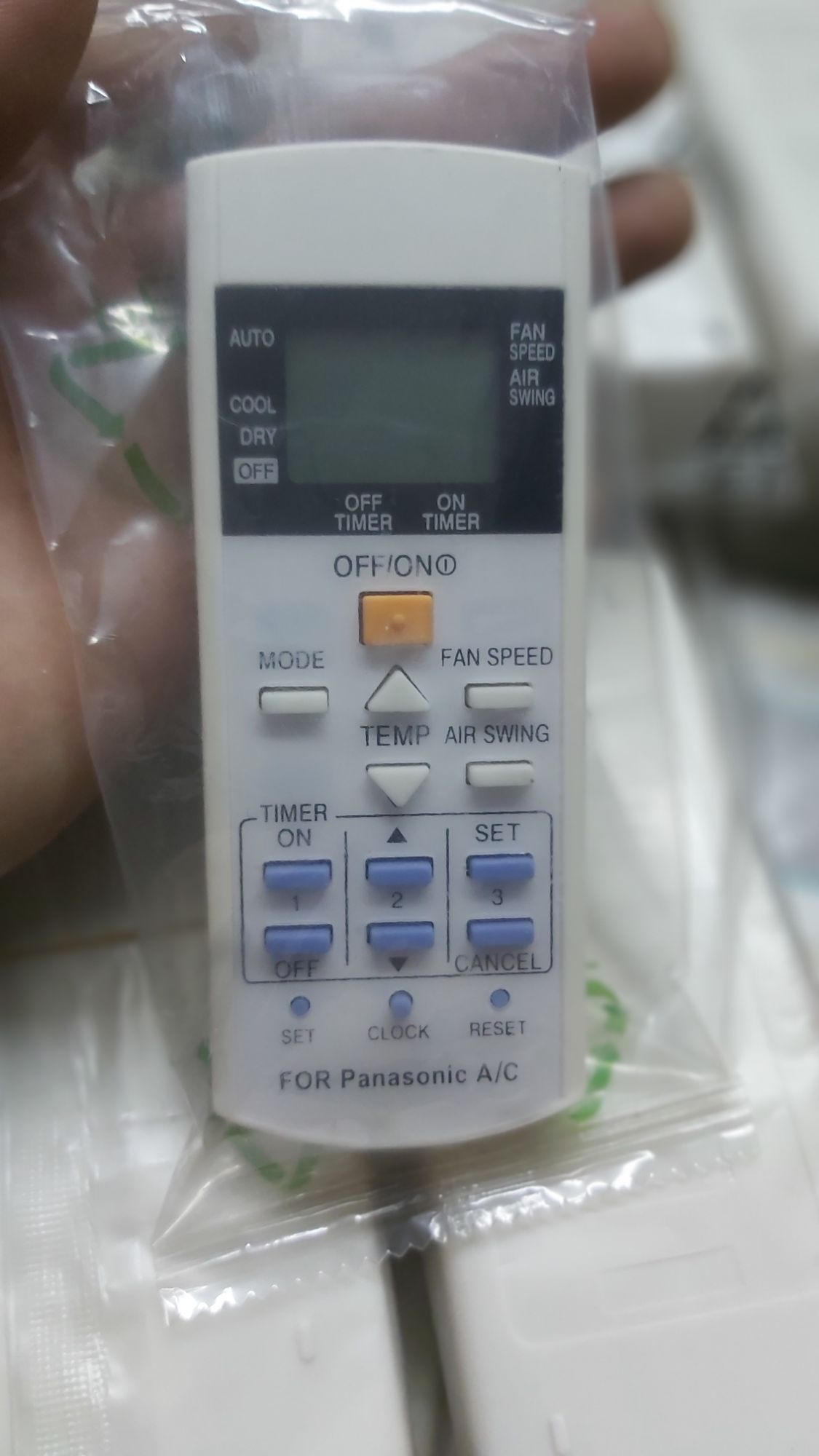 khiển điều hòa panasonic không ion 1 chiều