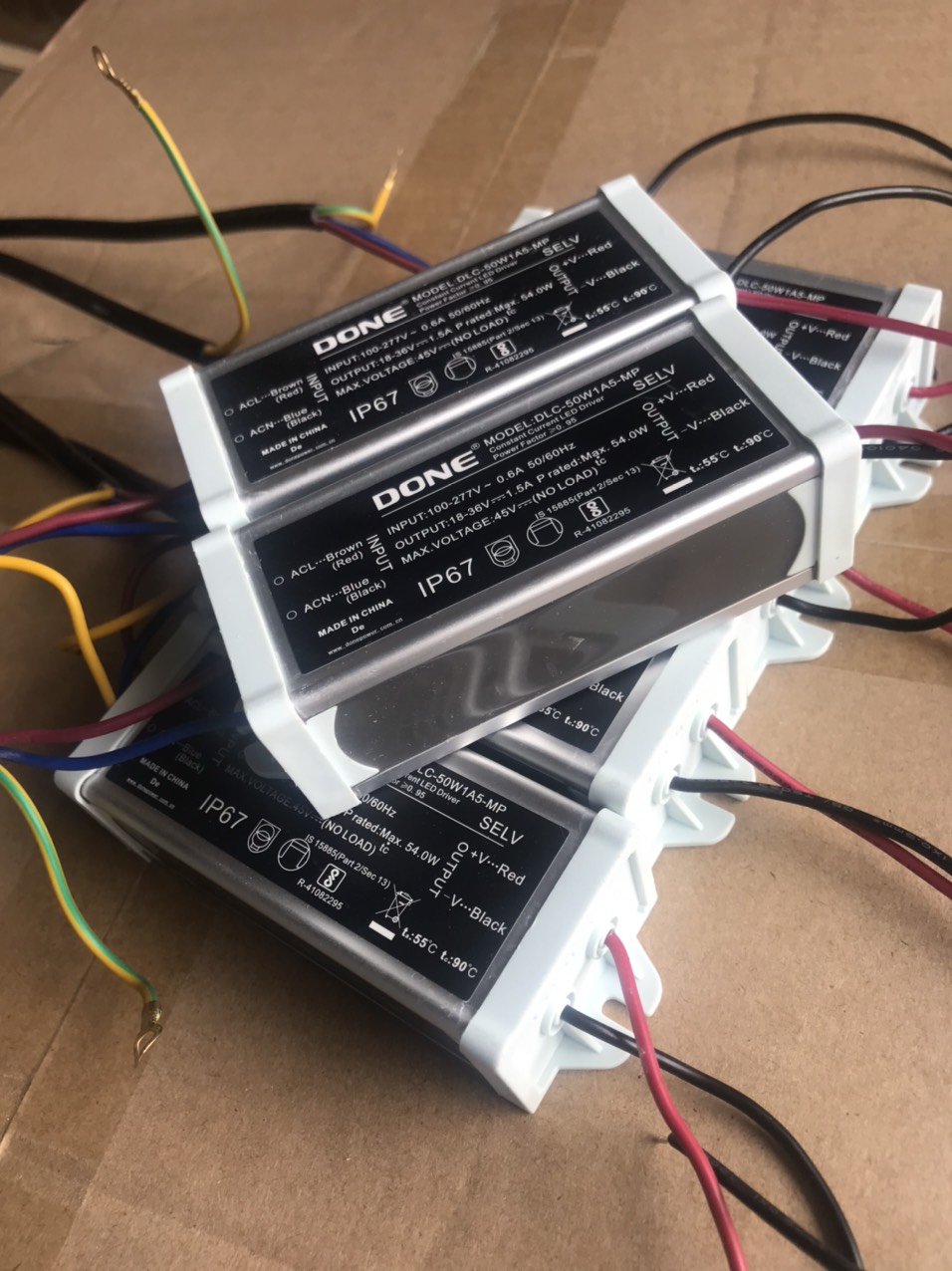 Bộ nguồn driver  DONE DLC-50W1A5-MP cho lắp ráp đèn LED