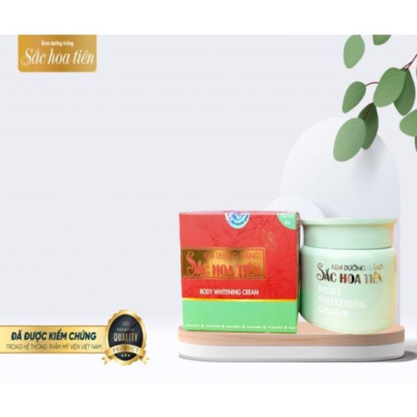 Kem dưỡng trắng da body sắc hoa tiên