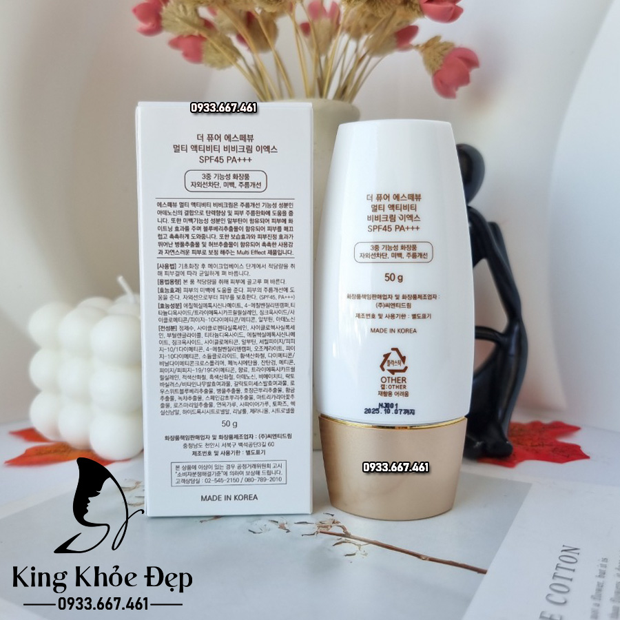 [Date 2027] Kem Trang Điểm Multi Activity BB Cream EX The Pure Esthe Beau