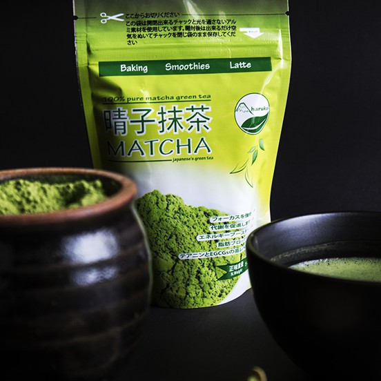 Combo 3 gói bột trà xanh matcha Haruko Nhật Bản