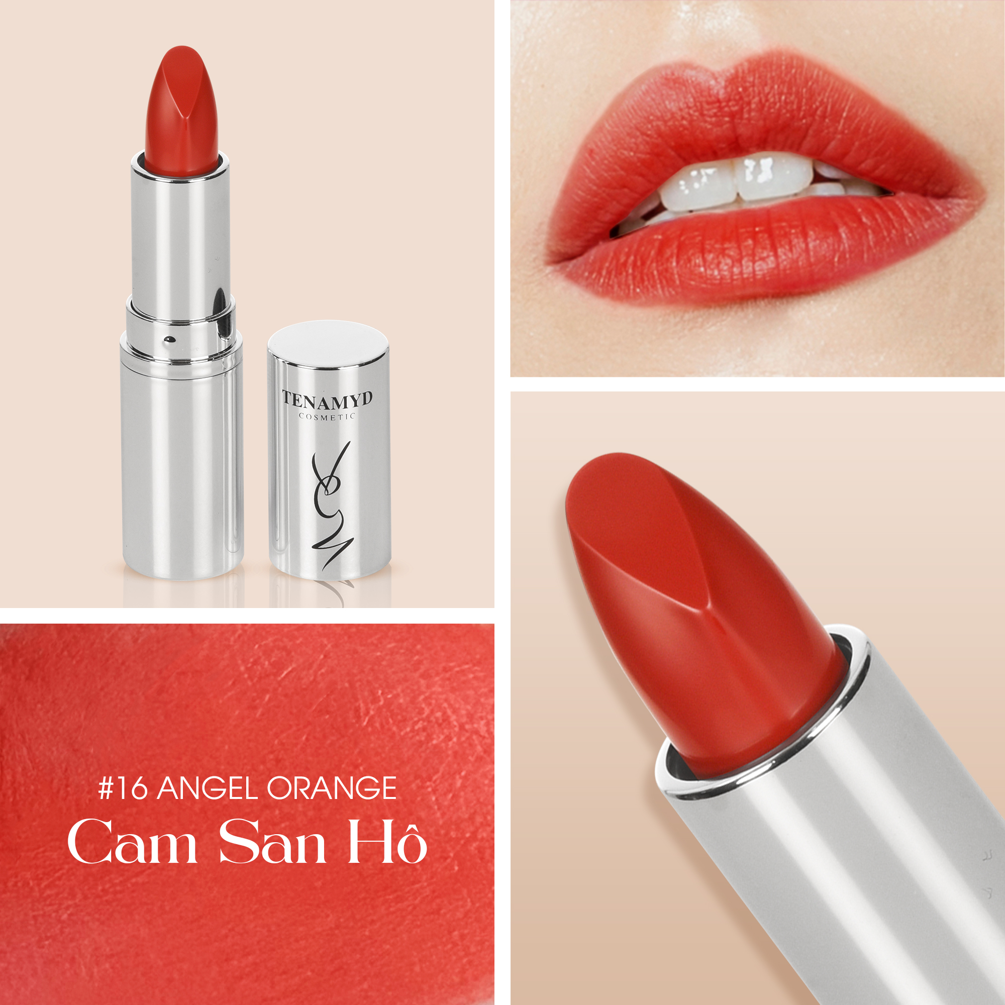 Tenamyd  Matte Lipstick- Son môi dạng lì
