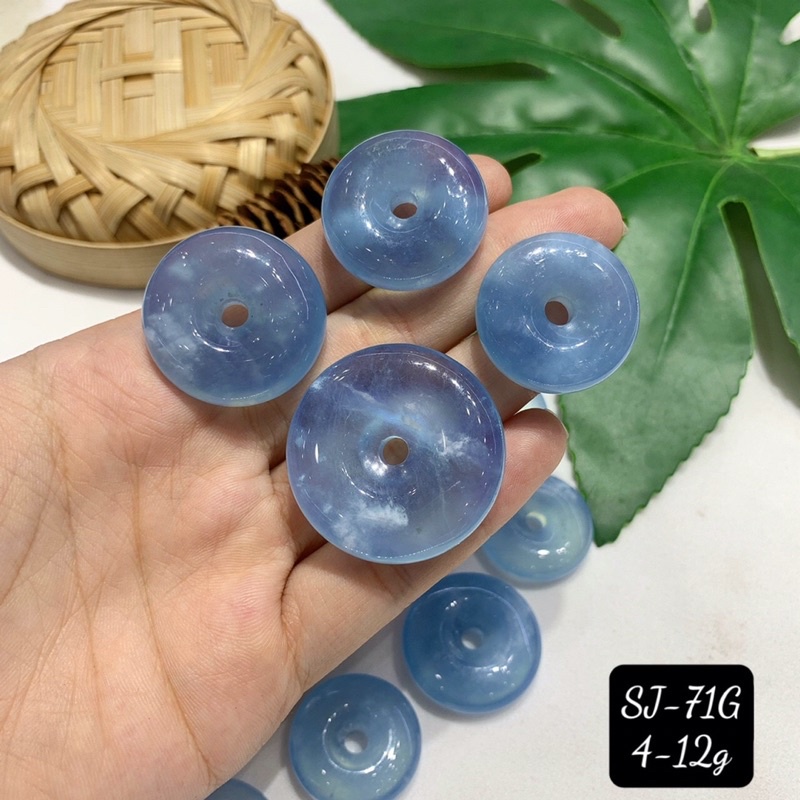 Đồng Điếu Aquamarine 5A nhiều Size Đẹp