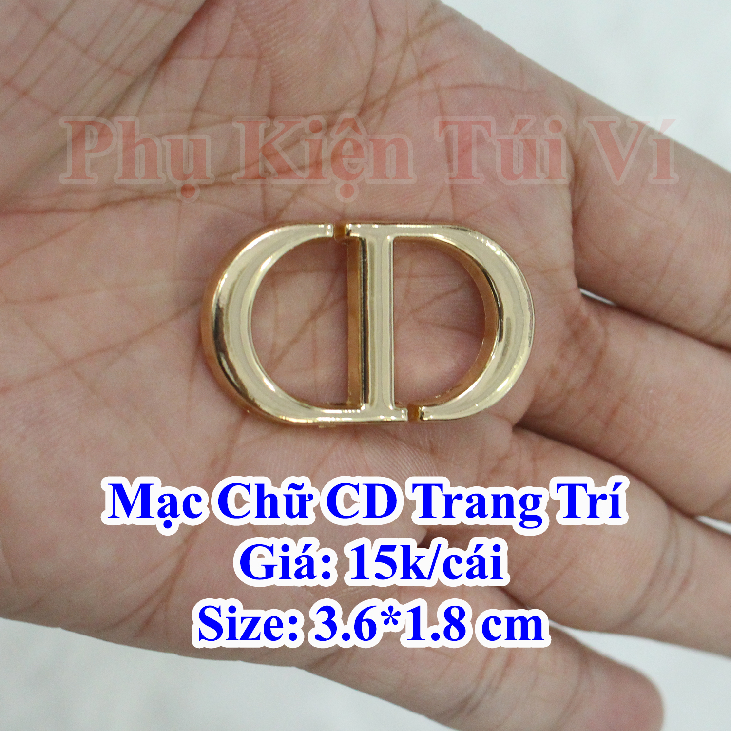 Mạc chữ CD trang trí 15k/cái làm túi xách