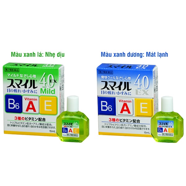 [HCM]NƯỚC NHỎ MẮT LION 40 EX  15ML NHẬT BẢN