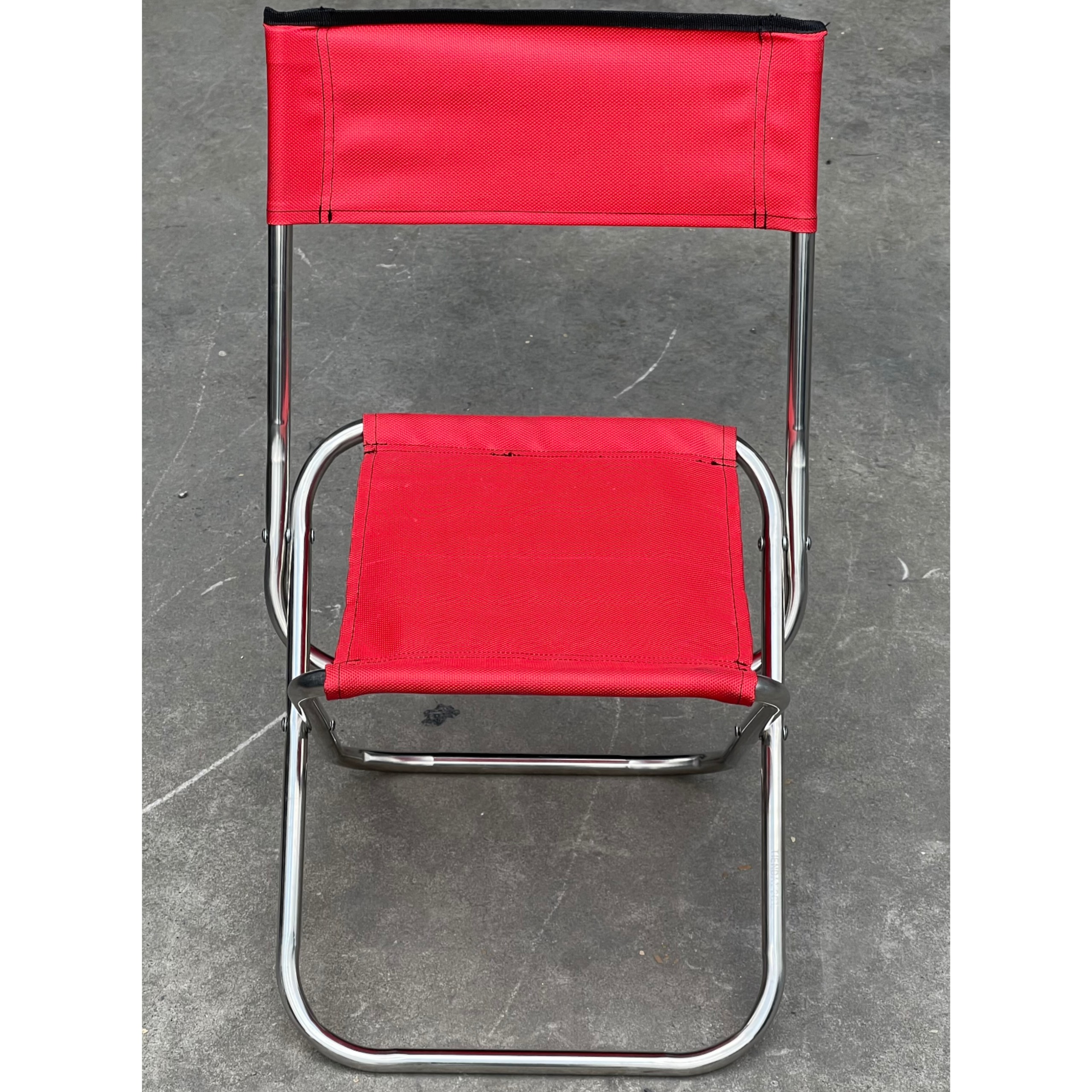 Ghế Xếp Gấp Đa Năng INOX Tựa Lưng Giãn Đa Sắc - Phong Cách Vintage
