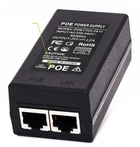 Nguốn poe 24v 1a cho camera, modem, swicth....