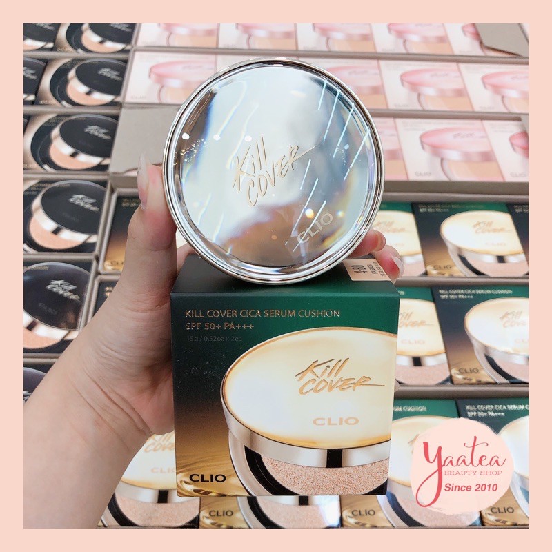 Phấn nước Cushion Clio KIll Cover Các Dòng (Kèm lõi Refill)