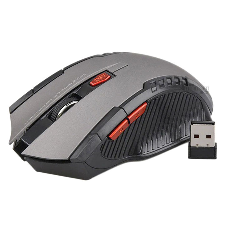 Chuột không dây chơi game mini 2.4Ghz thiết kế nhỏ gọn vừa vặn tay cầm
