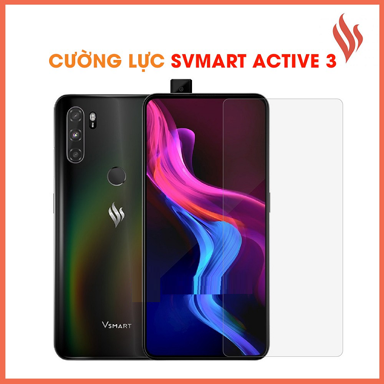 Miếng Dán Cường Lực Vsmart Active 3 Trong Suốt Giá Rẻ