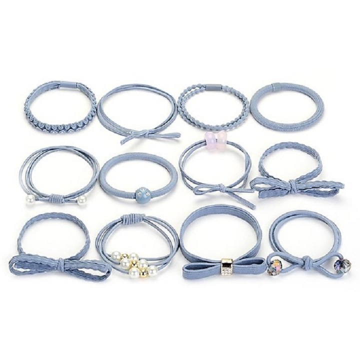 Hộp 12 Dây Cột Tóc Xinh Đẹp