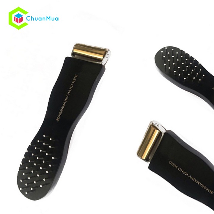 Bàn Chải Tiên Và Đồng Láng Lớn - Dụng Cụ Diện Chẩn ( Phụ Kiện VinaMassage Điện Chấn Nhấn Huyệt Ma Lược Chuẩn Chân ) | ChuanMua GDA170